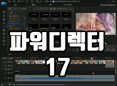 파워디렉터 17 [기초+실무]