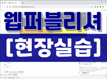웹퍼블리셔 [현장실습]