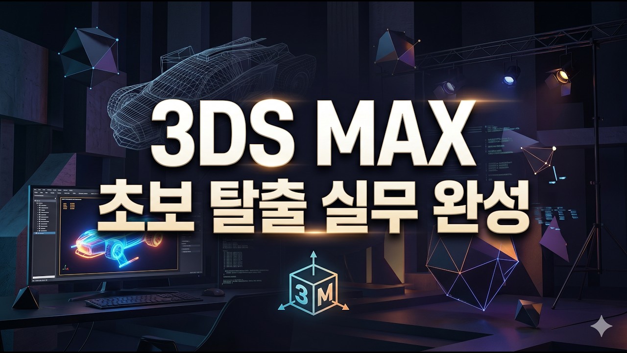 3DS MAX 초보 탈출 실무 완성