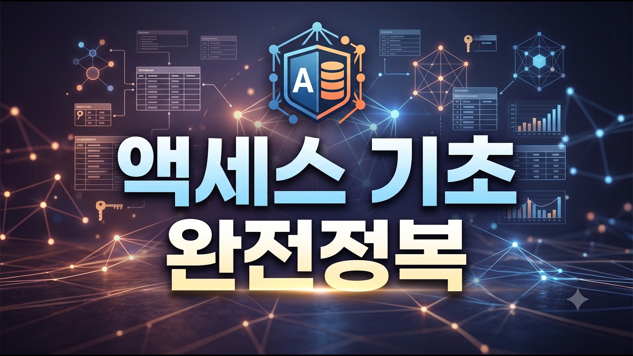 액세스기초 완전정복