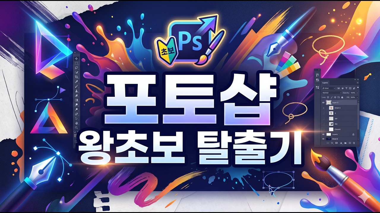 포토샵 왕초보 탈출기