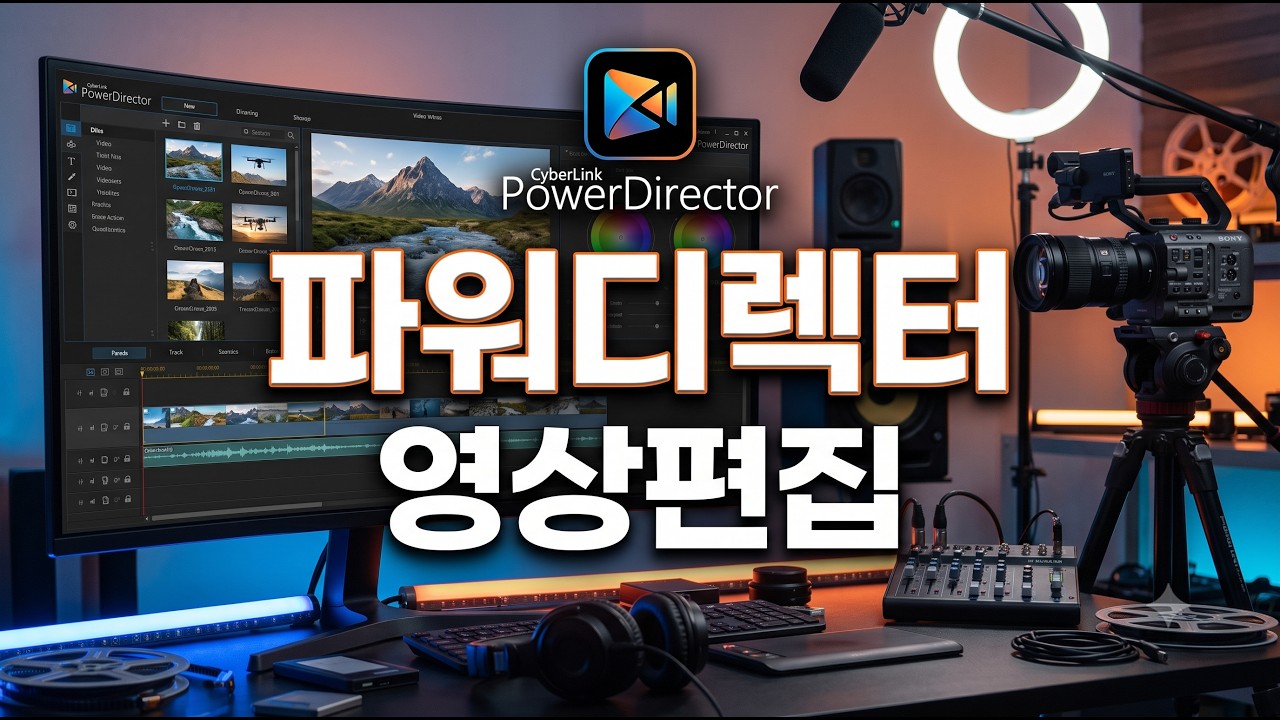 파워디렉터 영상편집