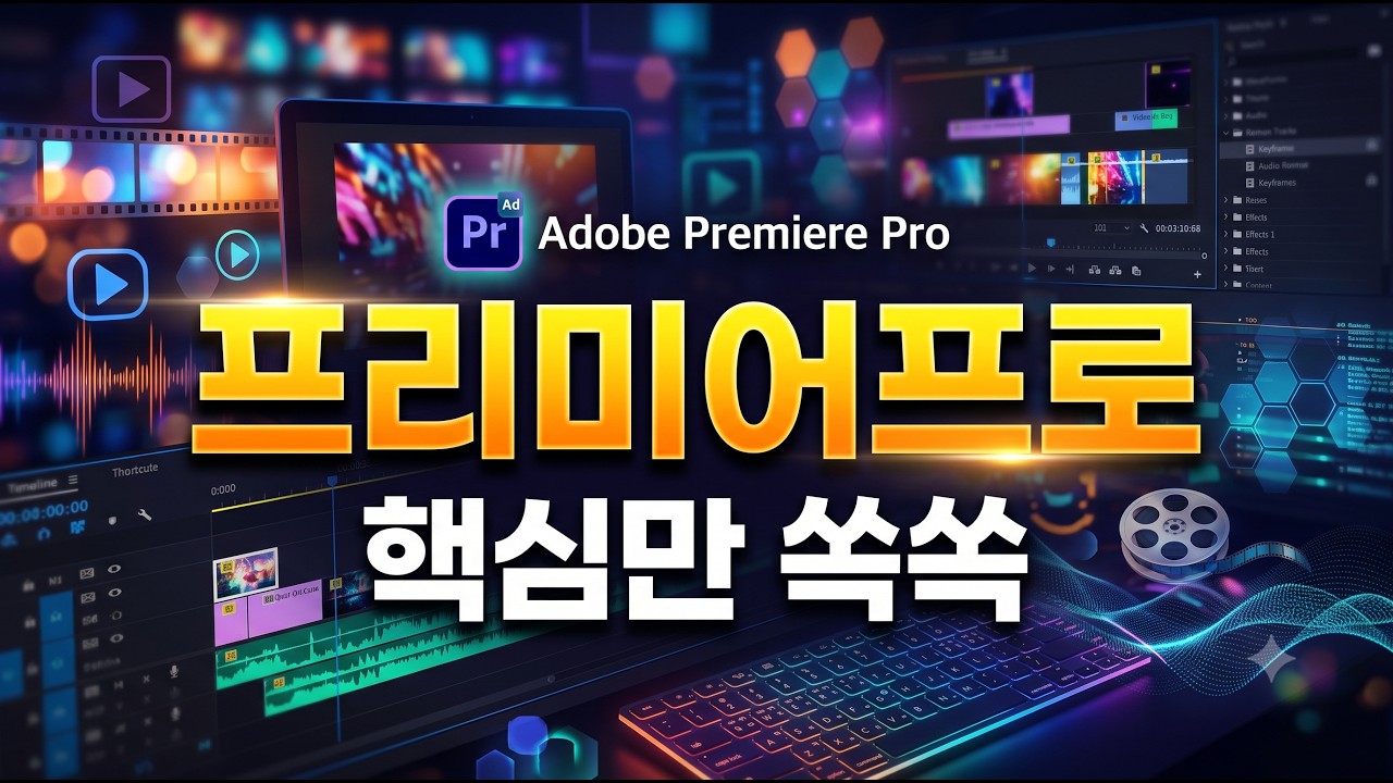 프리미어프로 핵심만 쏙쏙